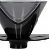 Hario V60 One Pour Dripper Mugen Size 02, Black Plastic