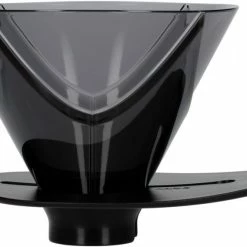 Hario V60 One Pour Dripper Mugen Size 02, Black Plastic