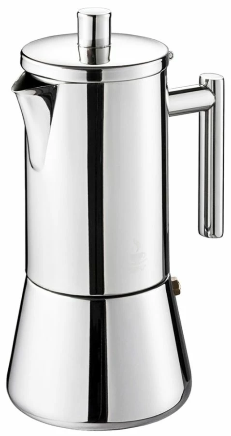 Gefu Nando Moka Pot With Reduction Sieve 1 Gefu Nando Moka Pot With Reduction Sieve