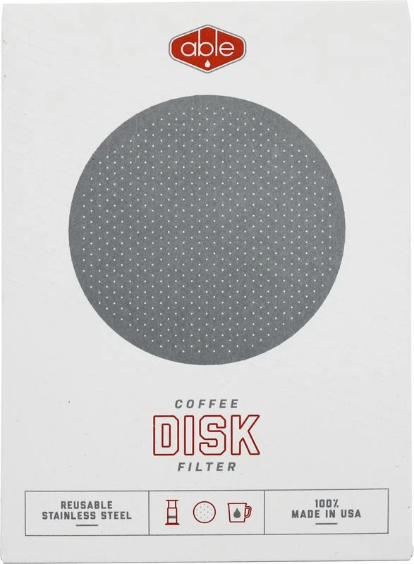 Able Disk Permanent Metal Filter For AeroPress 1 Able Disk Permanent Metal Filter For AeroPress