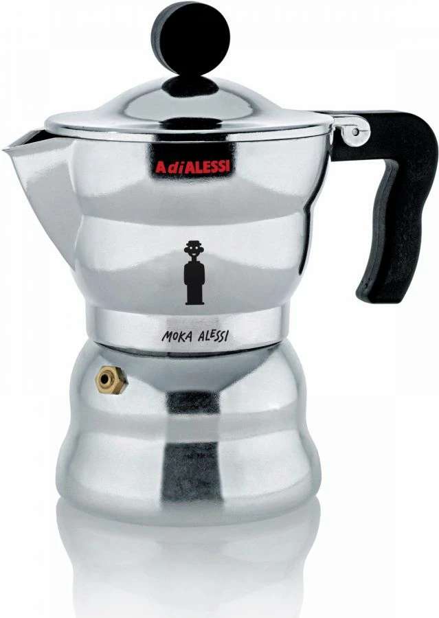 Moka Alessi AAM33 Espresso Coffee Maker 1 Moka Alessi AAM33 Espresso Coffee Maker