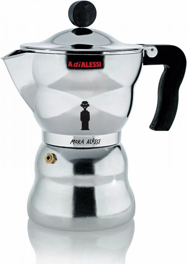 Moka Alessi AAM33 Espresso Coffee Maker 1 Moka Alessi AAM33 Espresso Coffee Maker