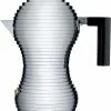 Alessi Pulcina MDL02 Moka Pot Black