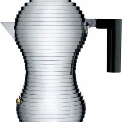 Alessi Pulcina MDL02 Moka Pot Black