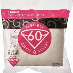 Hario V60 Size 03 Coffee Paper Filters 100 Pcs