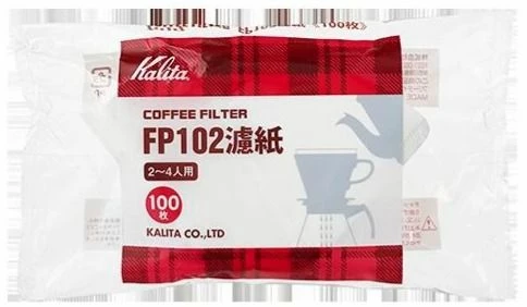 Kalita FP 102 White Coffee Paper Filters 100 Pcs 1 Kalita FP 102 White Coffee Paper Filters 100 Pcs