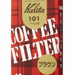 Kalita 101 Brown Coffee Paper Filters 40 Pcs