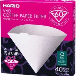 Hario V60 Size 02 Coffee Paper Filters Box