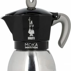 Bialetti Moka Induction Black Stovetop Espresso Maker