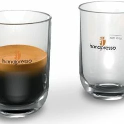 Handpresso Transparent Espresso Cup, 2 Pcs