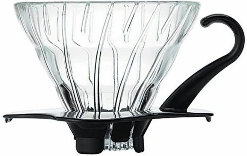Hario V60 Glass Coffee Dripper Size 01 1 Hario V60 Glass Coffee Dripper Size 01