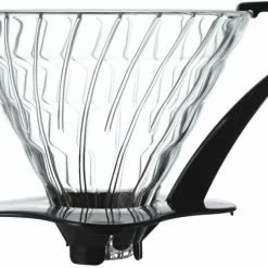 Hario V60 Glass Coffee Dripper Size 03, Black