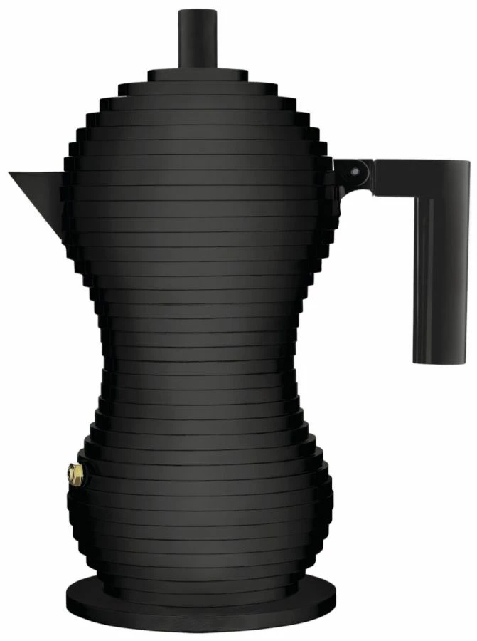 Alessi Pulcina Black Edition Moka Pot 1 Alessi Pulcina Black Edition Moka Pot