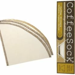 CoffeeSock Hario® V60-01 Style Coffee Filter, 2 Pcs