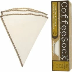 CoffeeSock Chemex® Style 3 Coffee Filter, 2 Pcs