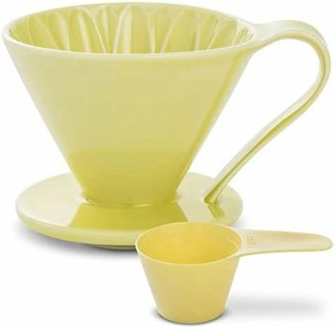 CAFEC Arita Ware Flower Dripper 4 Cup 1 CAFEC Arita Ware Flower Dripper 4 Cup