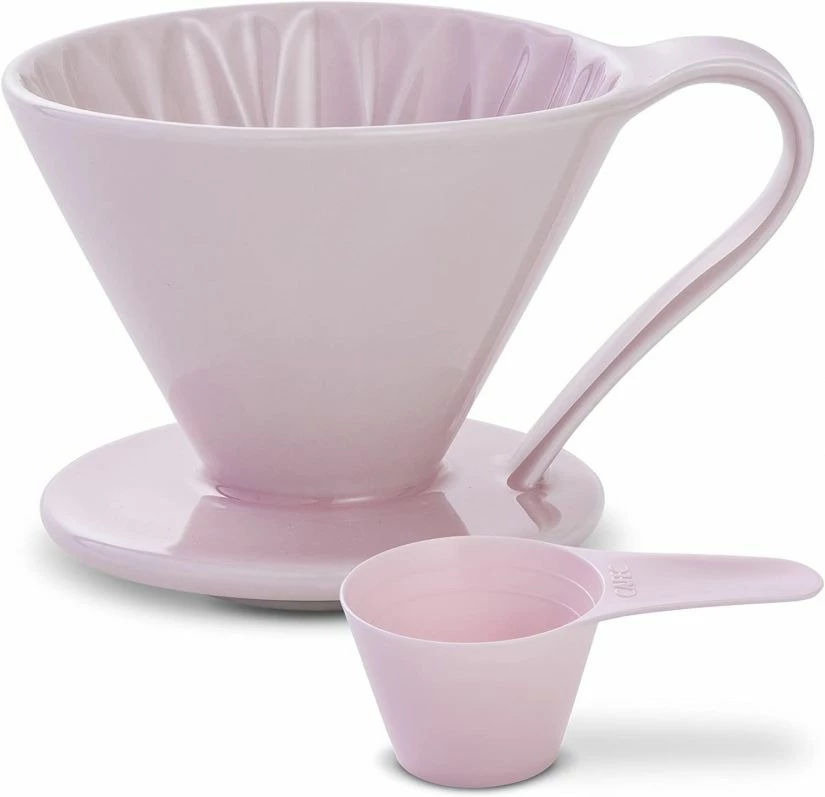 CAFEC Arita Ware Flower Dripper 4 Cup 1 CAFEC Arita Ware Flower Dripper 4 Cup