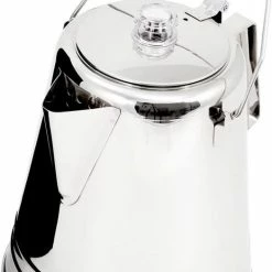 GSI Outdoors Glacier Stainless Coffee Percolator
