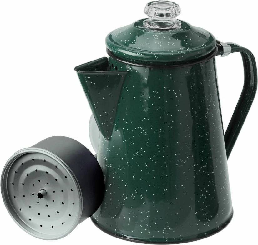 GSI Outdoors Enamel Percolator 8 Cup 1 GSI Outdoors Enamel Percolator 8 Cup