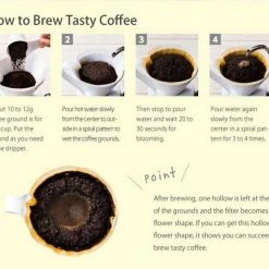 CAFEC Arita Ware Flower Dripper 1 Cup -Hario Shop cafec arita flower dripper 1 cup 6729 2