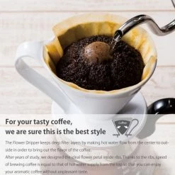CAFEC Arita Ware Flower Dripper 1 Cup 10 CAFEC Arita Ware Flower Dripper 1 Cup -Hario Shop cafec arita flower dripper 1 cup 6732