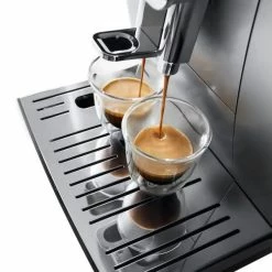 DeLonghi ECAM350.75.S Dinamica Automatic Coffee Machine, Silver -Hario Shop delonghi dinamica ecam 350 75 sb 7299