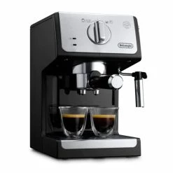 DeLonghi ECP33.21.BK Espresso Machine, Silver/Black -Hario Shop delonghi ecp31 21 bk 6902