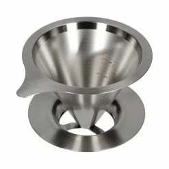 Hario Double Mesh Metal Dripper V60-02 -Hario Shop hario dmd 02 hsv double mesh metal dripper 2985