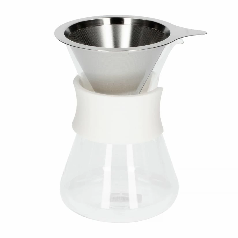 Hario Glass Coffee Maker 400 Ml, White 2 Hario Glass Coffee Maker 400 Ml, White - Image 2