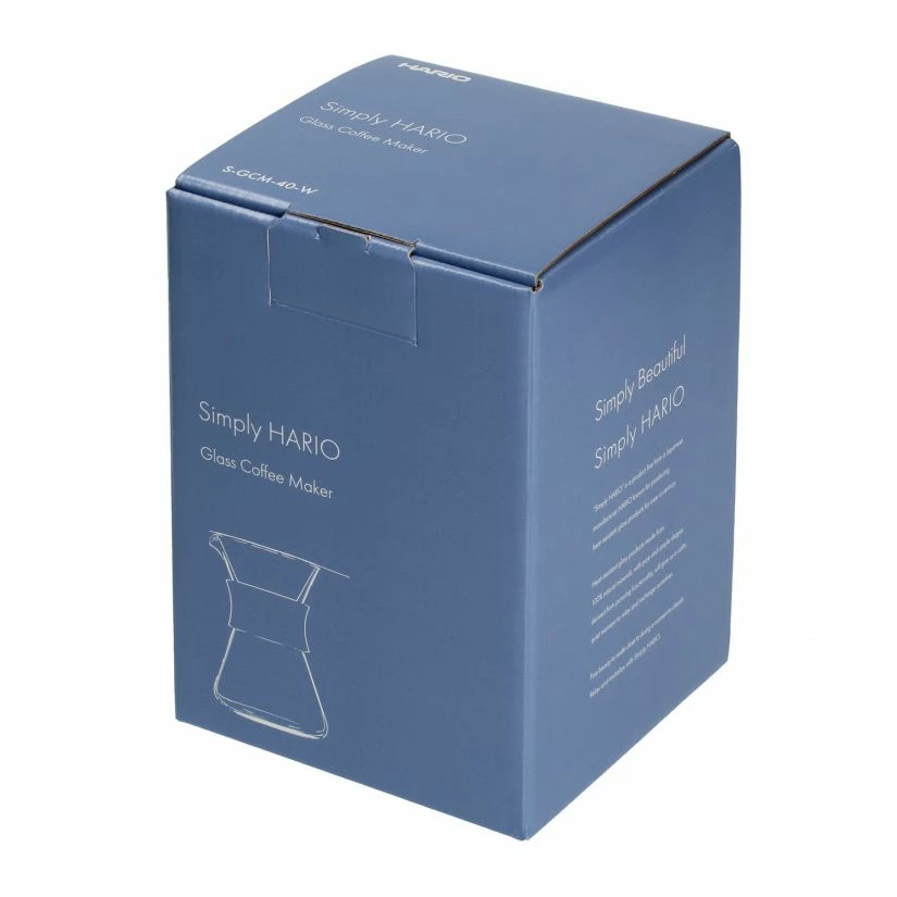 Hario Glass Coffee Maker 400 Ml, White 3 Hario Glass Coffee Maker 400 Ml, White - Image 3