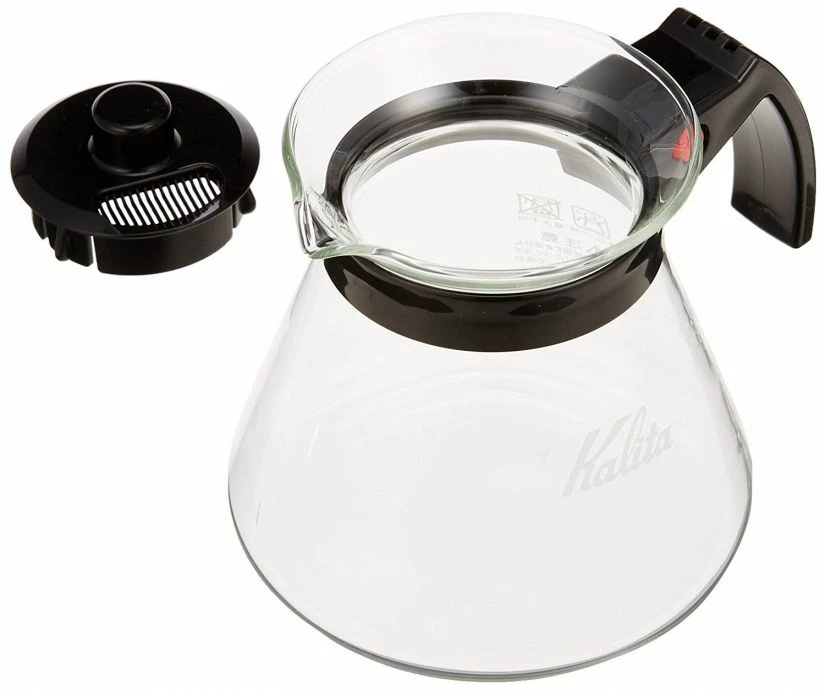 Kalita Glass Server N With Black Handle 2 Kalita Glass Server N With Black Handle - Image 2