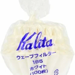 Kalita Wave #185 White Filter Papers 100 Pcs -Hario Shop kalita wave filter 185 3253