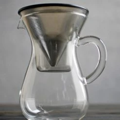 Kinto SCS Coffee Carafe Set With Stainless Steel Filter 4 Cups -Hario Shop kinto coffee carafe set 621
