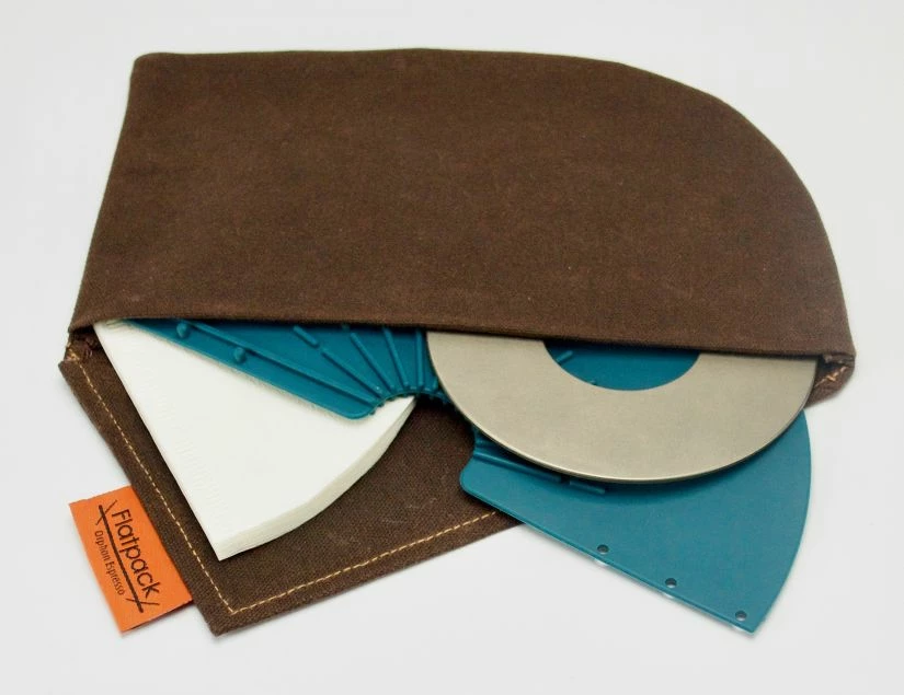 Orphan Espresso Flatpack Classic Travel Coffee Dripper With Canvas Wallet 2 Orphan Espresso Flatpack Classic Travel Coffee Dripper With Canvas Wallet - Image 2