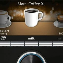 Siemens EQ.9 Plus Connect S700 Fully Automatic Coffee Machine, Black -Hario Shop siemens eq9 plus connect s700 7395