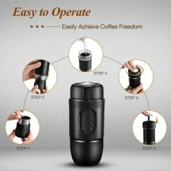 Staresso Mini (Capsules & Ground Coffee) Espresso Maker -Hario Shop staresso portable mini 6085