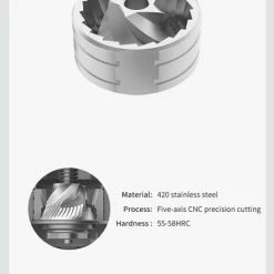 Timemore Chestnut C2 Foldable Manual Coffee Grinder, Black 9 Timemore Chestnut C2 Foldable Manual Coffee Grinder, Black -Hario Shop timemore chestnut c2 foldable coffee grinder 8384