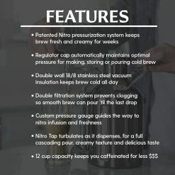 GrowlerWerks UKeg Nitro Cold Brew Coffee Maker -Hario Shop ukeg nitro cold brew coffee maker 7647